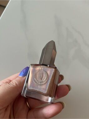 Mooncat fake halo Holographic Nude-Pink